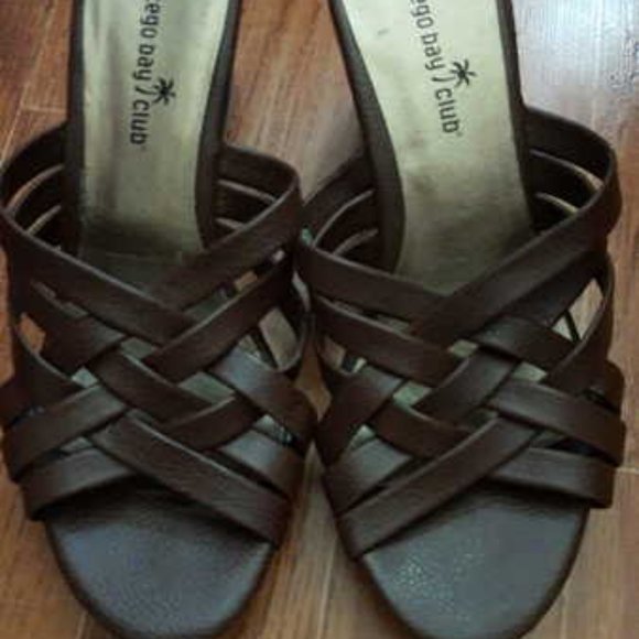 Montego Bay Club Wedge Sandals - Picture 1 of 2